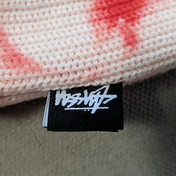 Stussy Tie-Dye Short Sleeve Heavyweight Knit Sweater - Picture 6 of 8